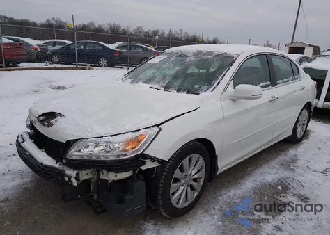 2013 Honda Accord Ex-L z USA, uszkodzony, nr VIN 1HGCR2F85DA004736
